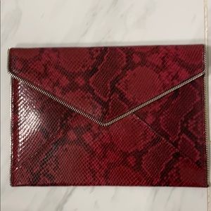 Rebecca Minkoff zipper clutch
